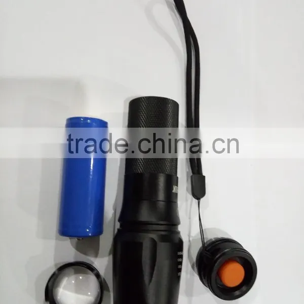 2016 Best Design Ultrafire Cool High Power Zoomable Torch Led Flashlight With Five Modes photo-2
