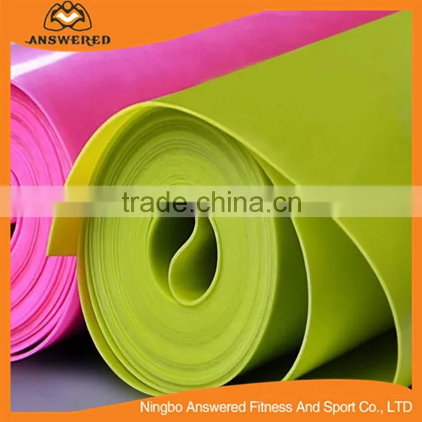 YOGA STRETCH BANDS - Fitness Bands Exercise Equipment. Your Home Gym Kit for Strength Training, Physical Therapy, Pilates