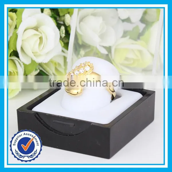 2015 New Arrival Fashion Gold Crystal Wedding Ring Israel photo-4