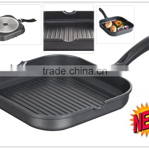 Die Cast Aluminium Non-Stick Grill Pan photo-2