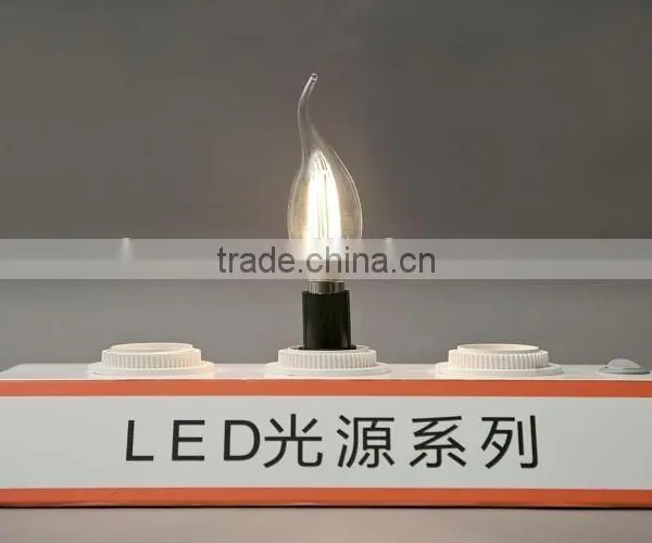 200lm Led Fialment Bulb With Tail Candle Lamp photo-4