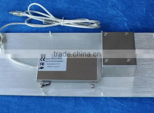 IP65 Industrial Hygienic Membrane Keyboard With Optical Trackball photo-3