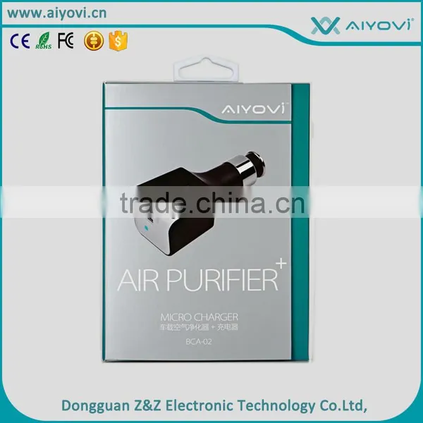 High Quality Used Car Battery Charger Sale 2.1A Universal 2 USB Car Charger With Logo Customized photo-3