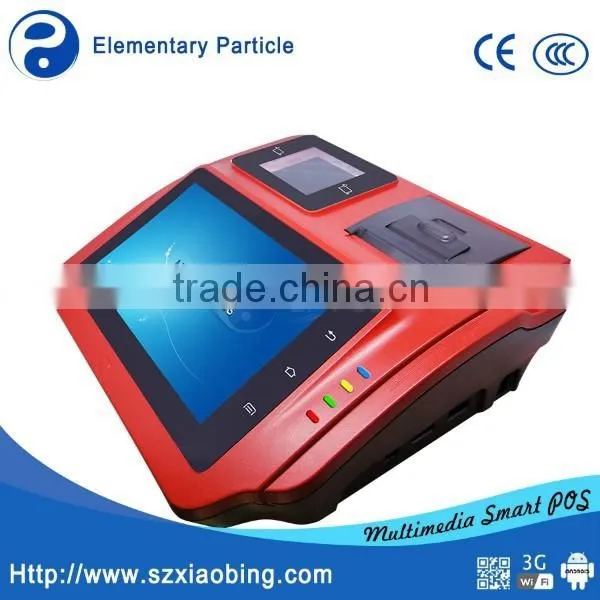 Android Pos Termianl Machine With Thermal Printer/ Camera, 2D Barcode Scanner, FingerPrint Scanner photo-6