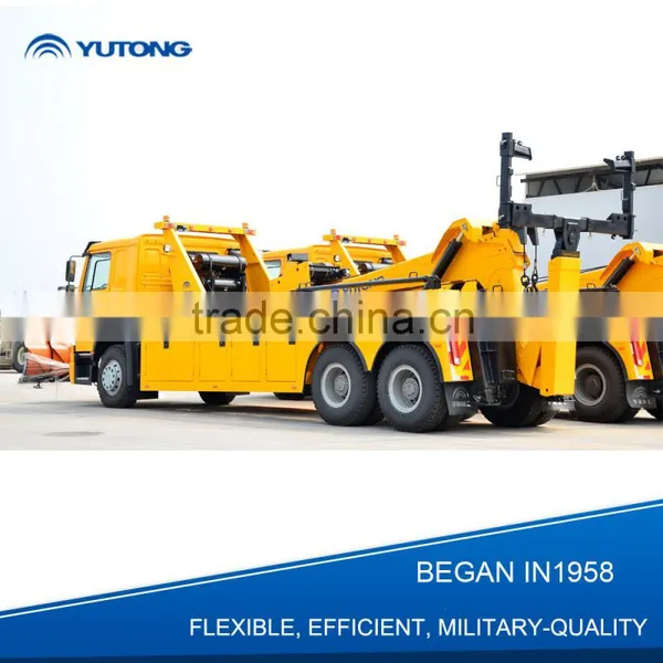China 25 Ton Military Quality Wrecker Tow Trucks photo-2