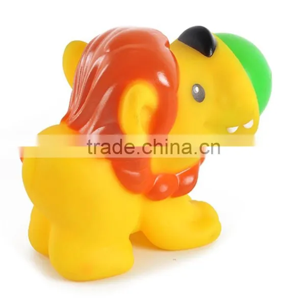 Popular Amusing Vinyl Lion Toy With Ball photo-5