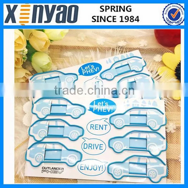 Hight Quality Promotional Gifts Custom Logo Colorful Car Shape Paper Clips photo-6