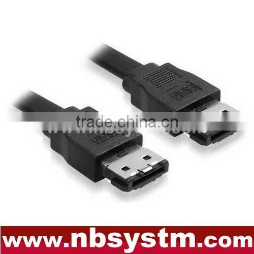 ESATA Data Cable With Locking Latch (black)
