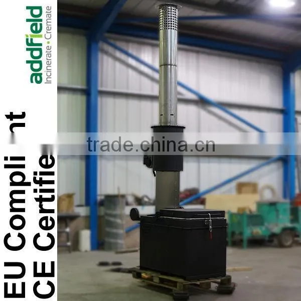 Small Mobile Incinerator Machine Addfield AES100