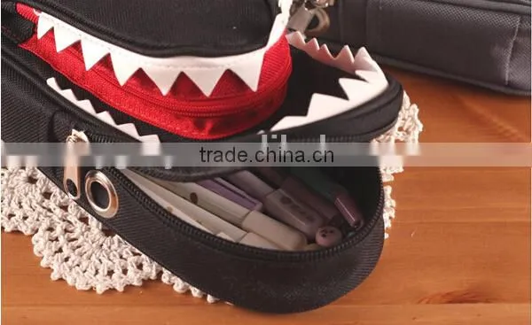 Shark Style Kids Pencil Case For Boys Zipper Children Pouch Bag Student Pen Box For Primary School Bag Accessory photo-6