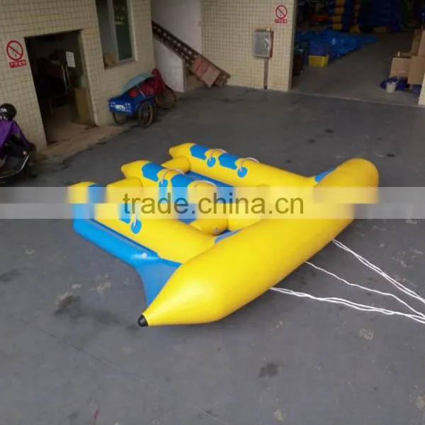 Banana Boat/ Inflatable Water Game/ PVC Boat/surfing Boat photo-4