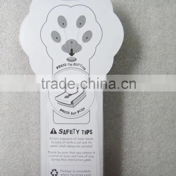 Lazer Winod Cat Paw Shape Laser Beam WIN-1923 Paw Patrol Patroller Blister Packing Lazer Pointer photo-3