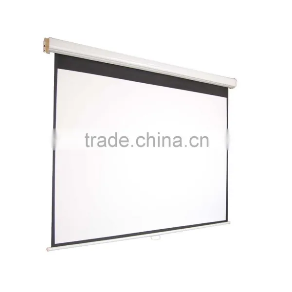 Manual Pull Down Projector Screen/Manual Wall Projection Screen photo-3
