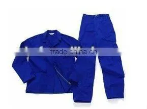 POLYESTER/COTTON BLUE WORKING SUITS JACKETS & PANTS,WORKING SUIT FOR AFRICA MARKET
