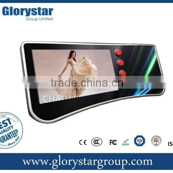 7" Inch Digital Signage Monitor Push Button Displayer photo-3