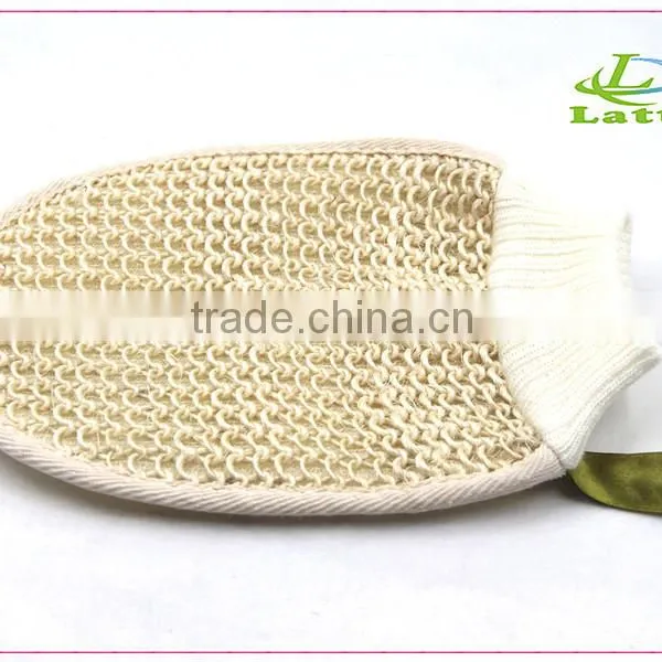High Quality Pure Color Bath Glove for Shower photo-6
