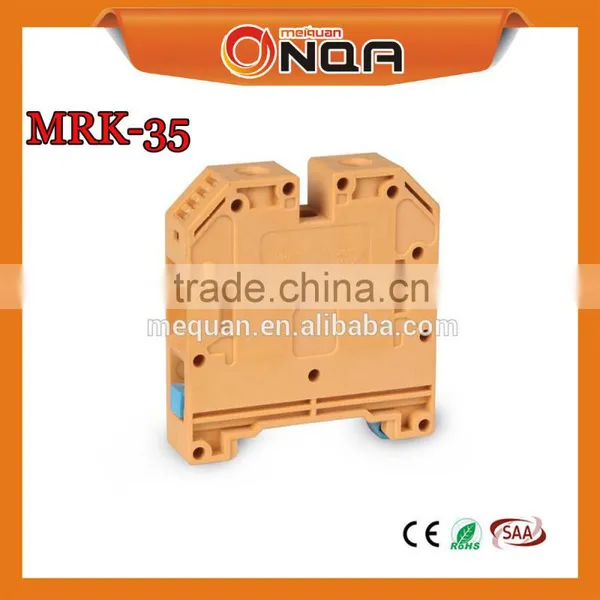 MRK Types Electric Copper Din Rail Terminal Block Weidmuller Connector