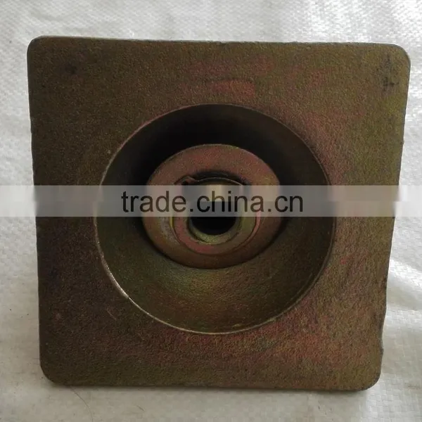 Square Swivel Wing Nut With Plate for Tie Rod photo-3
