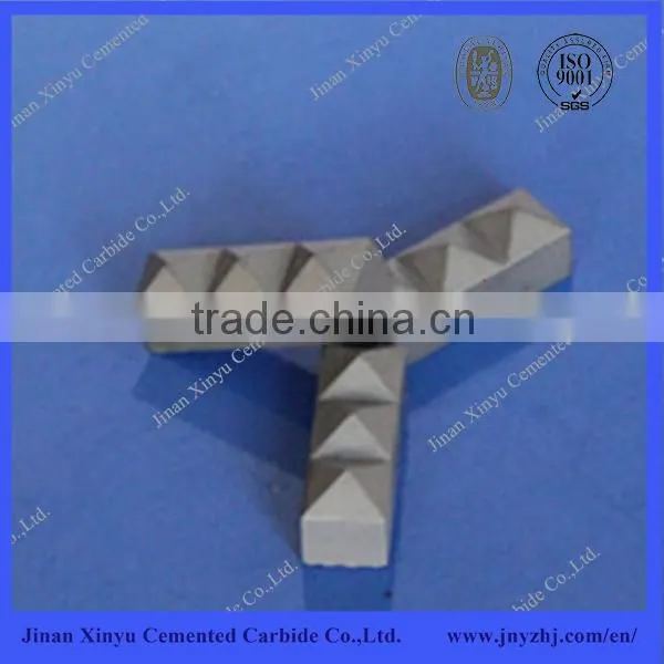 tungsten carbide gripper jaw insert for chuck jaw