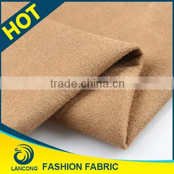 Professional Knit Fabric Manufacturer for Blanket Elastane Suede Boots Fabric