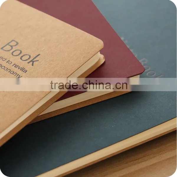 Design Recycled Brown Kraft Paper Spiral Notebook photo-3