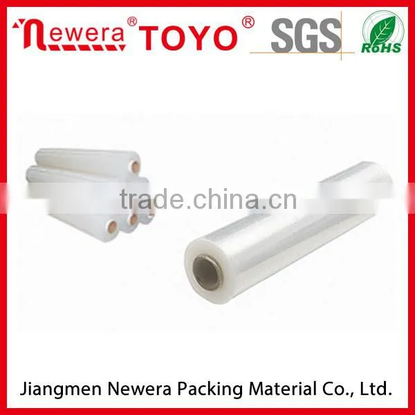 100% Virgin Lldpe,LLDPE Material and Packaging Film Usage Hand Roll Stretch Film photo-4