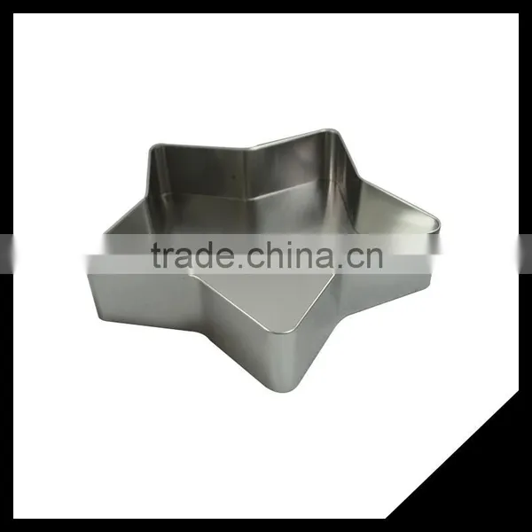 Wholesale Star Shape Food Storage Tin Box For Biscuit/Coffee/Nut With High Quality photo-4
