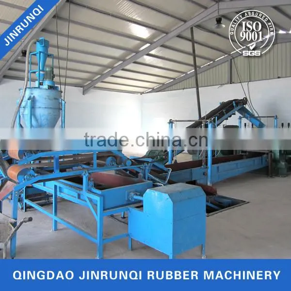 Machine Manufacturer Rubber Powder Production Line With Tire Recycling