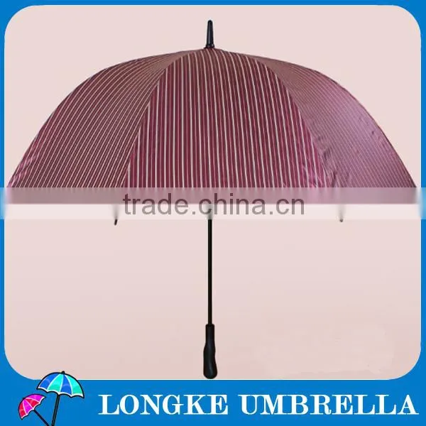 Good Quality Different Colors of Stripe Golf Umbrella photo-4
