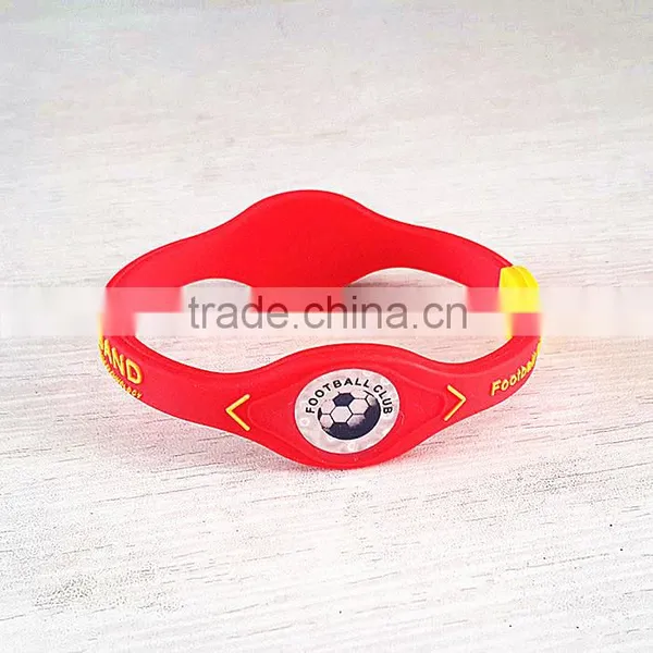 Power Energy Bracelet Middium Size White Red Black photo-6