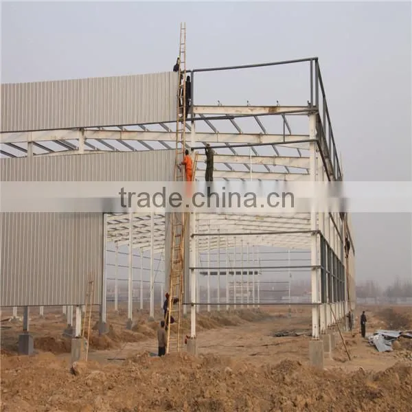 Steel H Beam Portal Frame Steel Structure Workshop/factory/warehouse photo-6