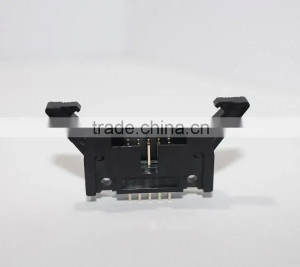 2.54mm Black Big Latch V/t Ejector Header Connector 6~64pin photo-2