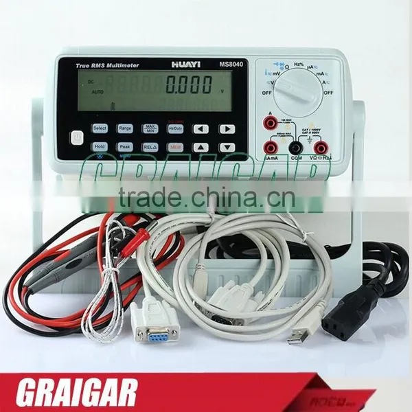 New High Accuracy Digital MultiMeter MS8040 Top Multimeter 6300 Counts With Large Display photo-5