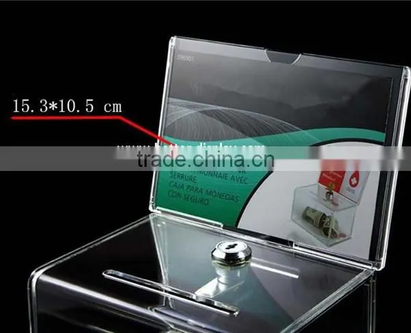 Wholesale Acrylic Donation Container Ideas photo-2