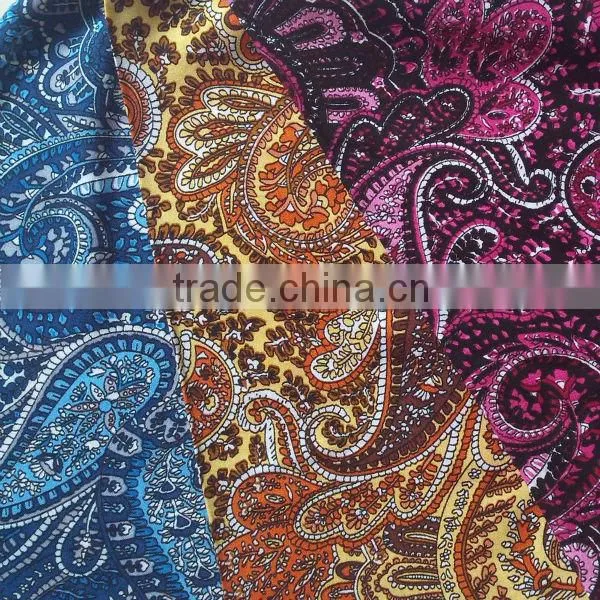 Indian Style Printed Rayon Fabric photo-2