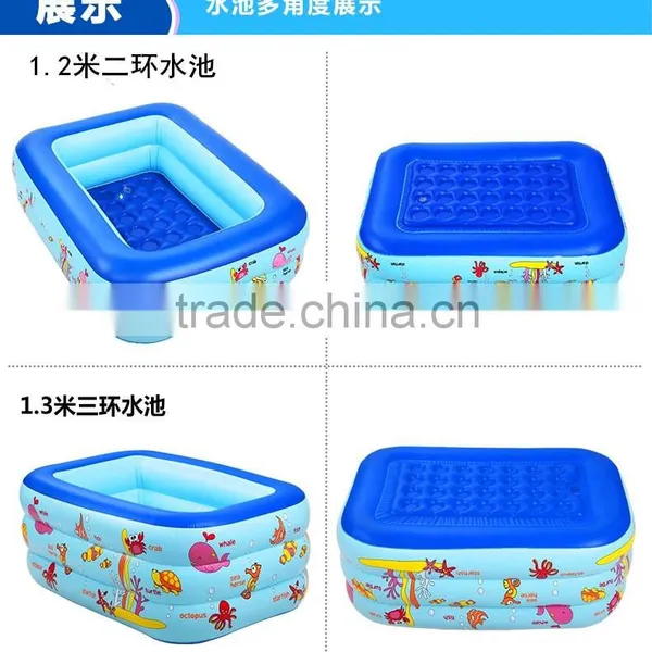 Different Size of Inflatable Children Pool,2 Ring 3 RING Swimming Pool