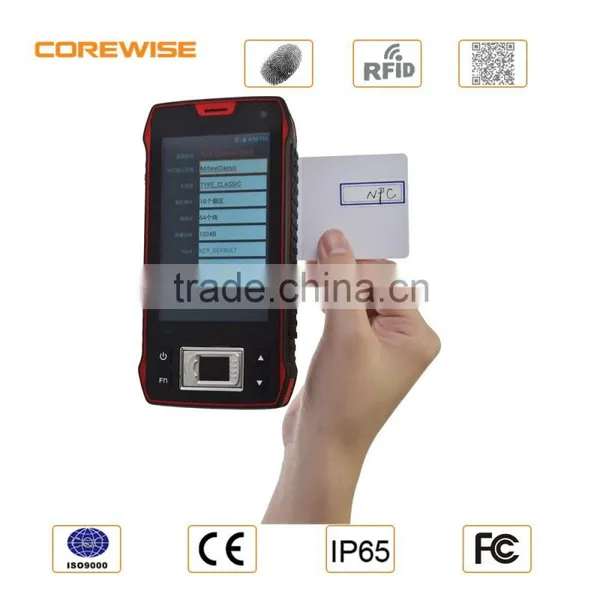 Android 6.0 Hand Held Touch Screen Gps PDA With Fingerprint, Rfid, Barcode Scanner photo-2