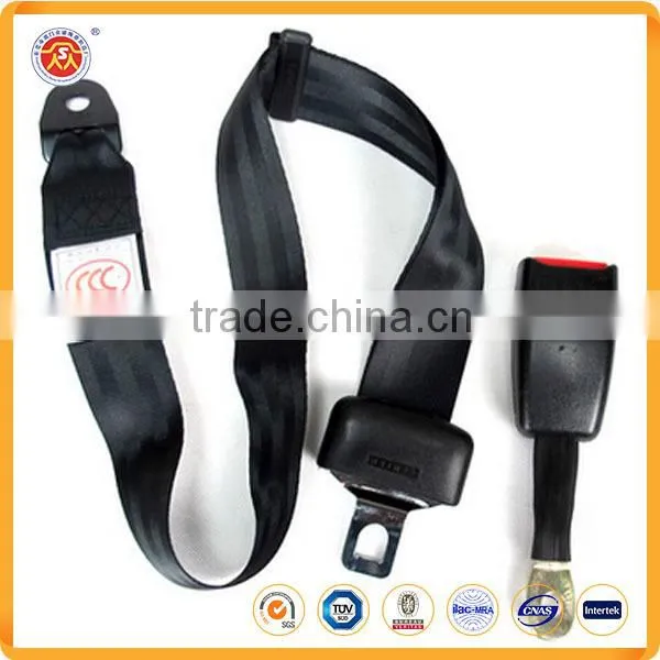 Adjustable 3 point automatic friendly universal safety belt for car