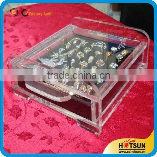 High Transparent Acrylic Mini Wedding Favor Gift Box Wholesale photo-5