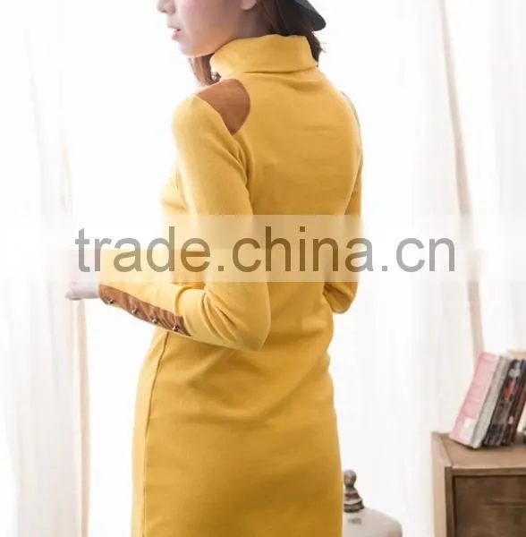 Autumn& Winter Breastfeeding Clothes Turtleneck Long Sleeves photo-5
