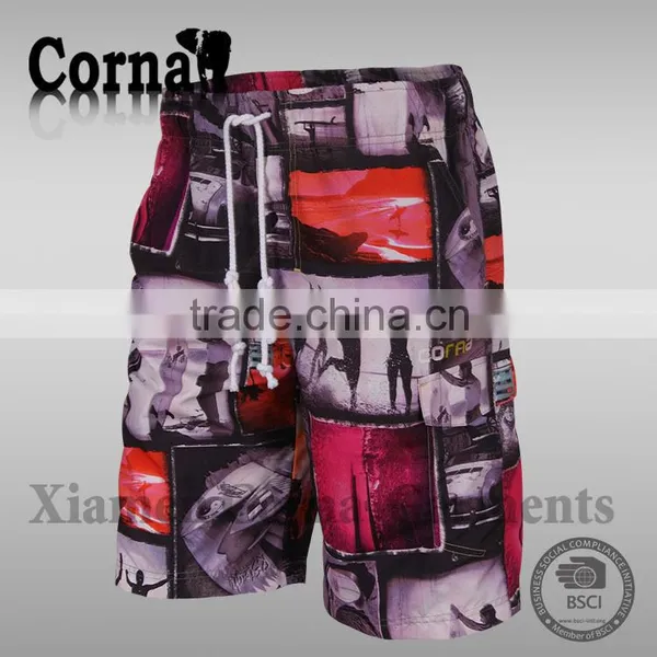 Colorful Fashion Custom Cheap Price Beach New Summer Sexy Xxx Mens Surfing Beach Shorts photo-2