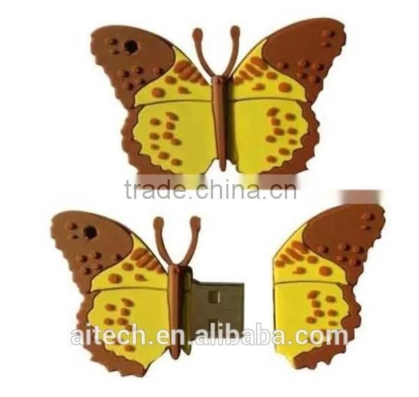 Butterfly Shape Usb,butterfly Usb Memory Stick,butterfly Usb Flash Memory photo-2