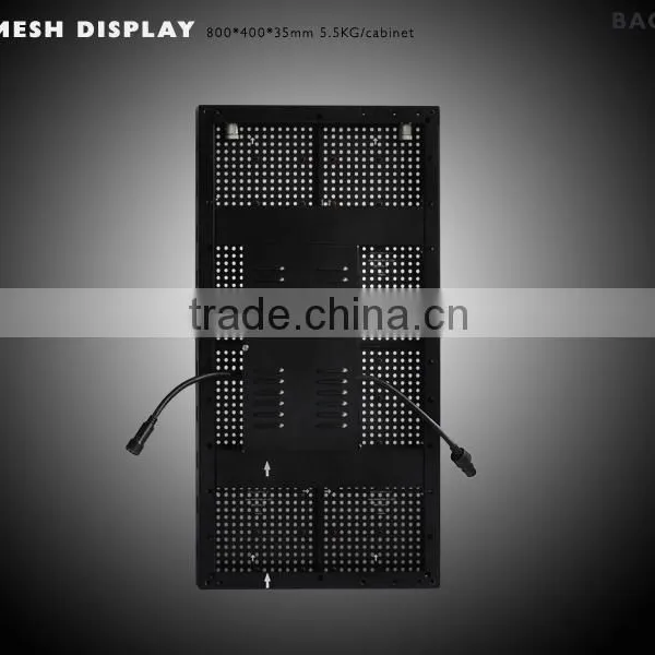 Factory Price Led Screen Price IP65 P10 Outdoor Led Large Display Led Mesh Screen photo-3