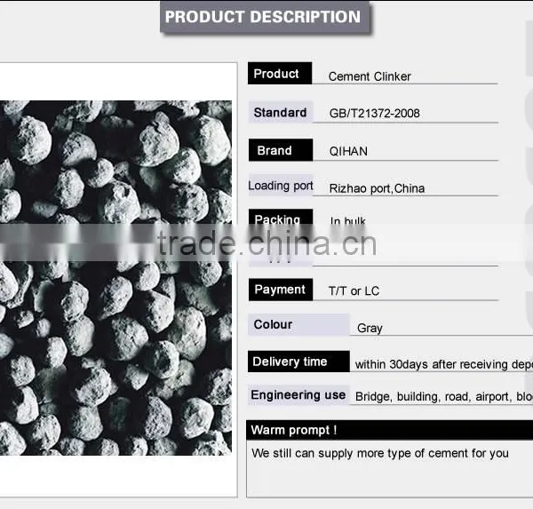 Hot Sale Cheap Price Cement Clinker photo-5