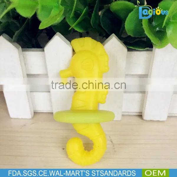 Hot Selling Funny Baby Toys Teether Bpa Free Silicone Teething Ring photo-4