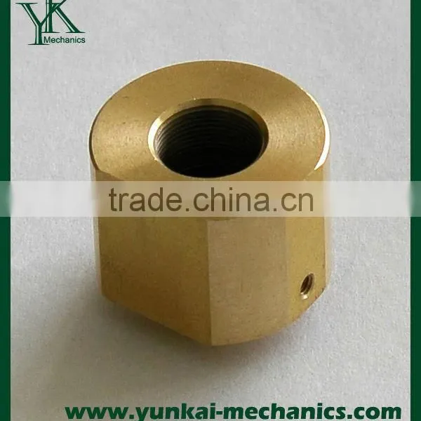 CNC Machining Brass Outer Hexagon Bolt,CNC machine parts
