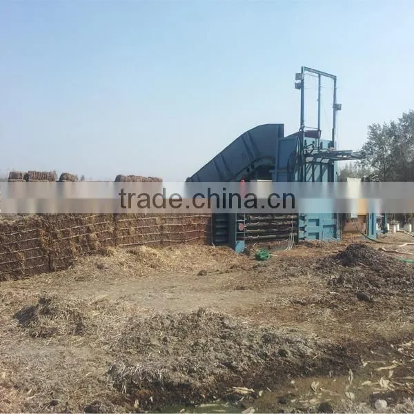 Hydraulic Full-automatic Horizontal Baler Machine for Eucalyptus Leather/cardboard Baling Press Machine photo-4