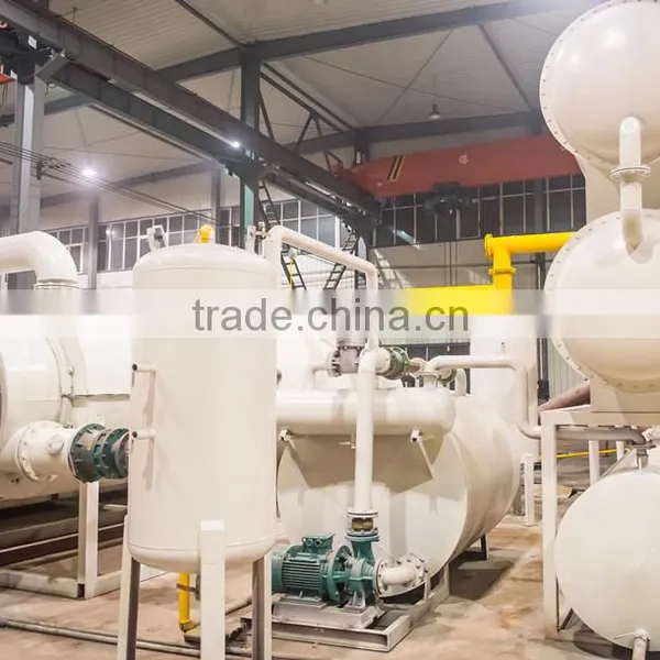 High Output Continuous Waste Tyre Pyrolysis Plant for Tire Recycling Machine photo-2