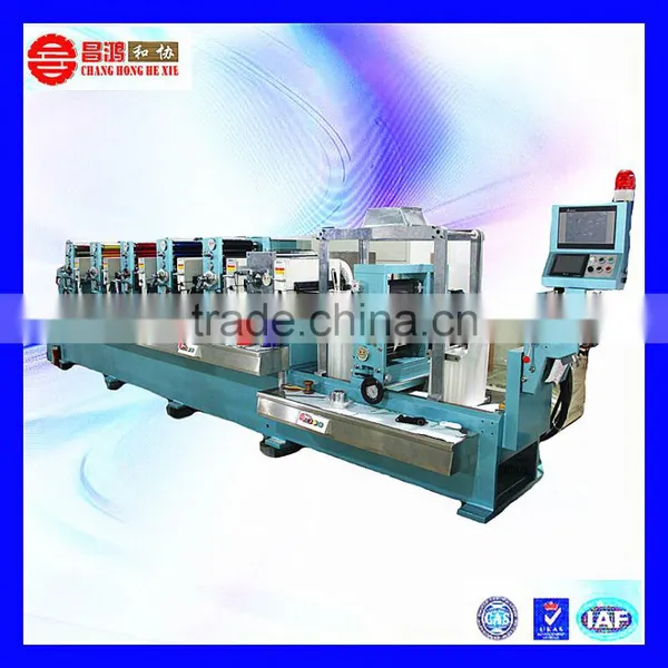 CH-320 China Cold Foil Rotary Label Printing Machine With 5 Colors photo-6