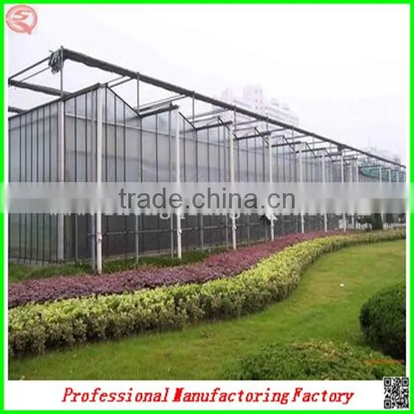 Renewable Polycarbonate Sheet Garden Greenhouses With Automatic Control System